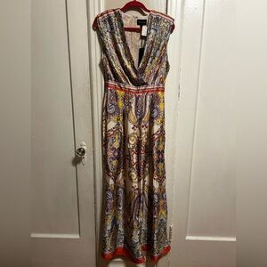 Paisley Print Jumpsuit